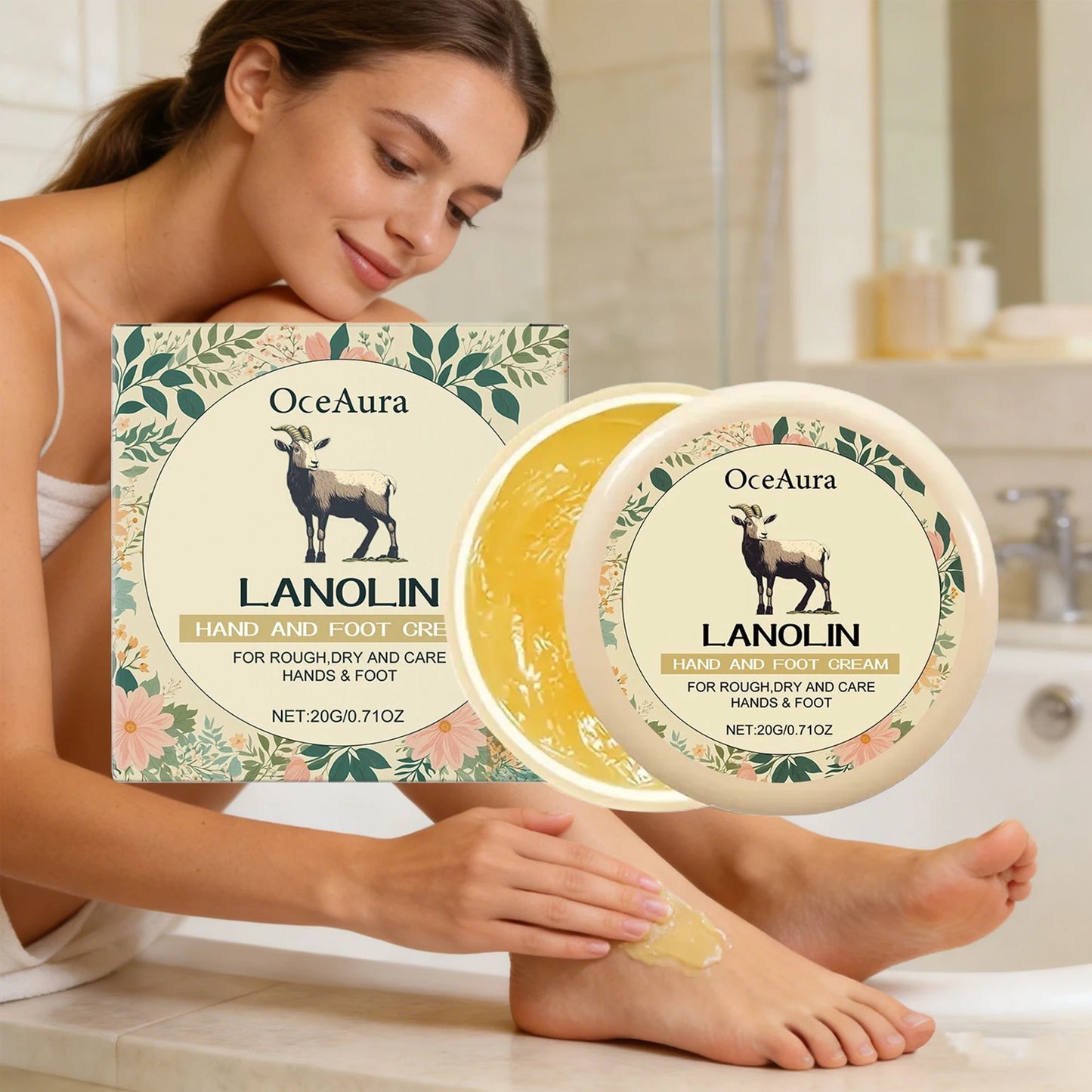 Moisturizing Cream for Hands and Feet | Repair Dry Skin