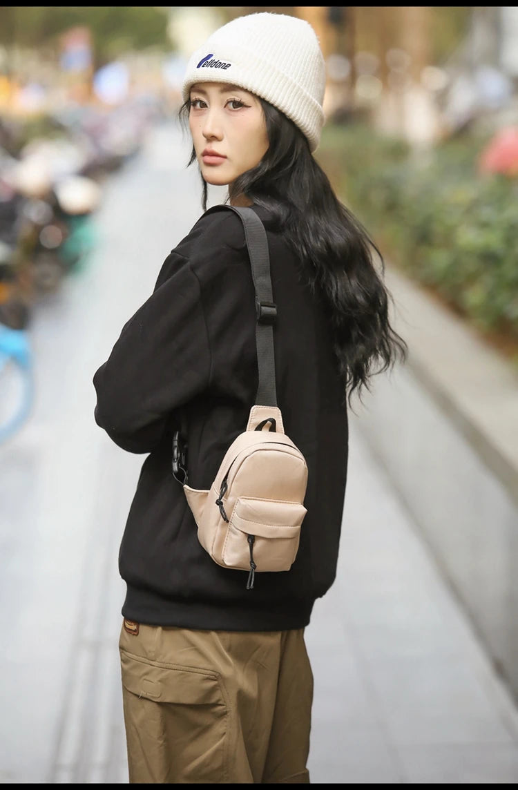 Trendy Mini Chest Bag for Men | Lightweight Casual Crossbody Sling