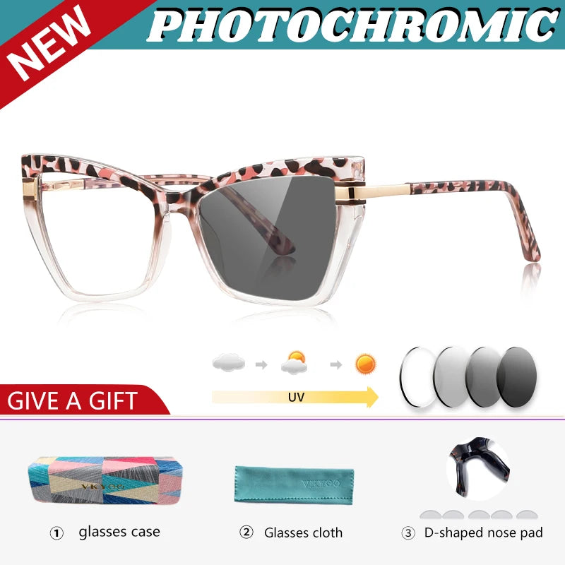 Personalized Butterfly Photochromic Reading Glasses | Custom Eyewear