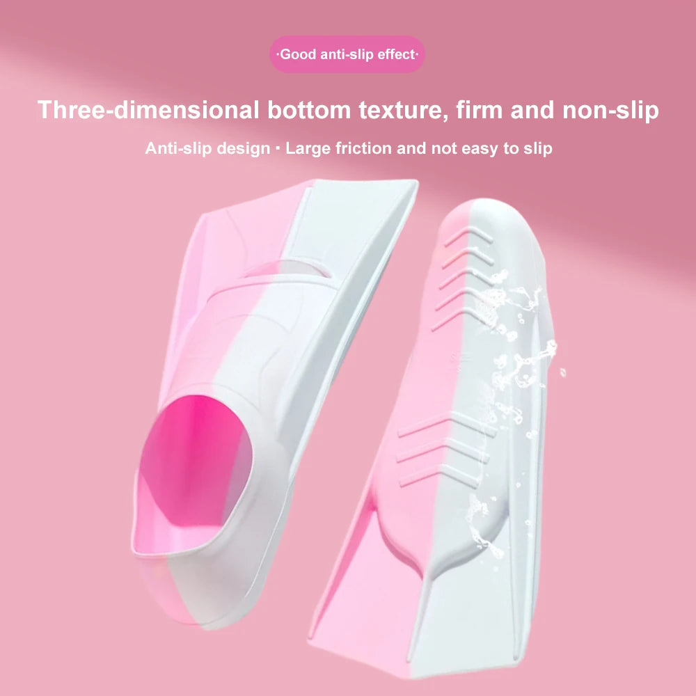 Silicone Snorkelling Fins for Comfortable Indoor & Outdoor Training