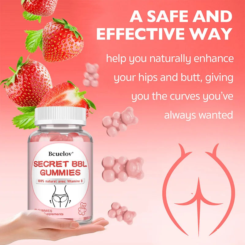 BBL Gummies for Firming and Lifting | Natural Vitamin B Boost