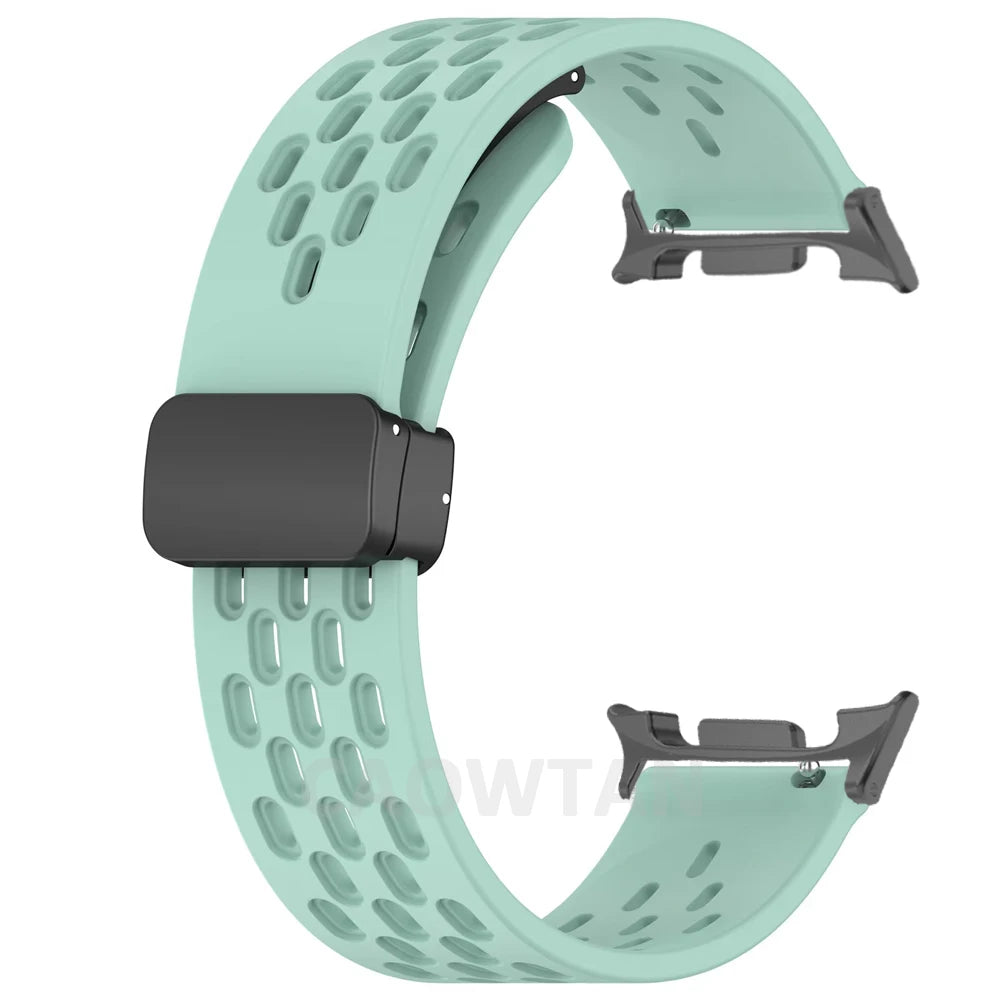 Breathable Sports Silicone Strap for Galaxy Watch | Magnetic Clasp