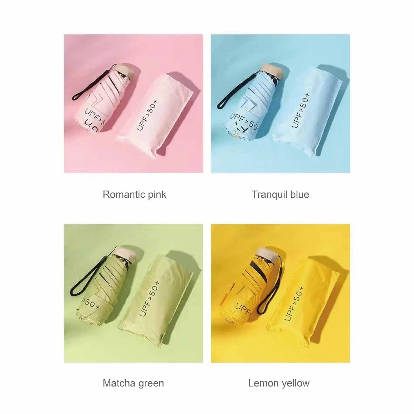 Mini Five-Fold Sun Umbrella | Portable UV Protection for All