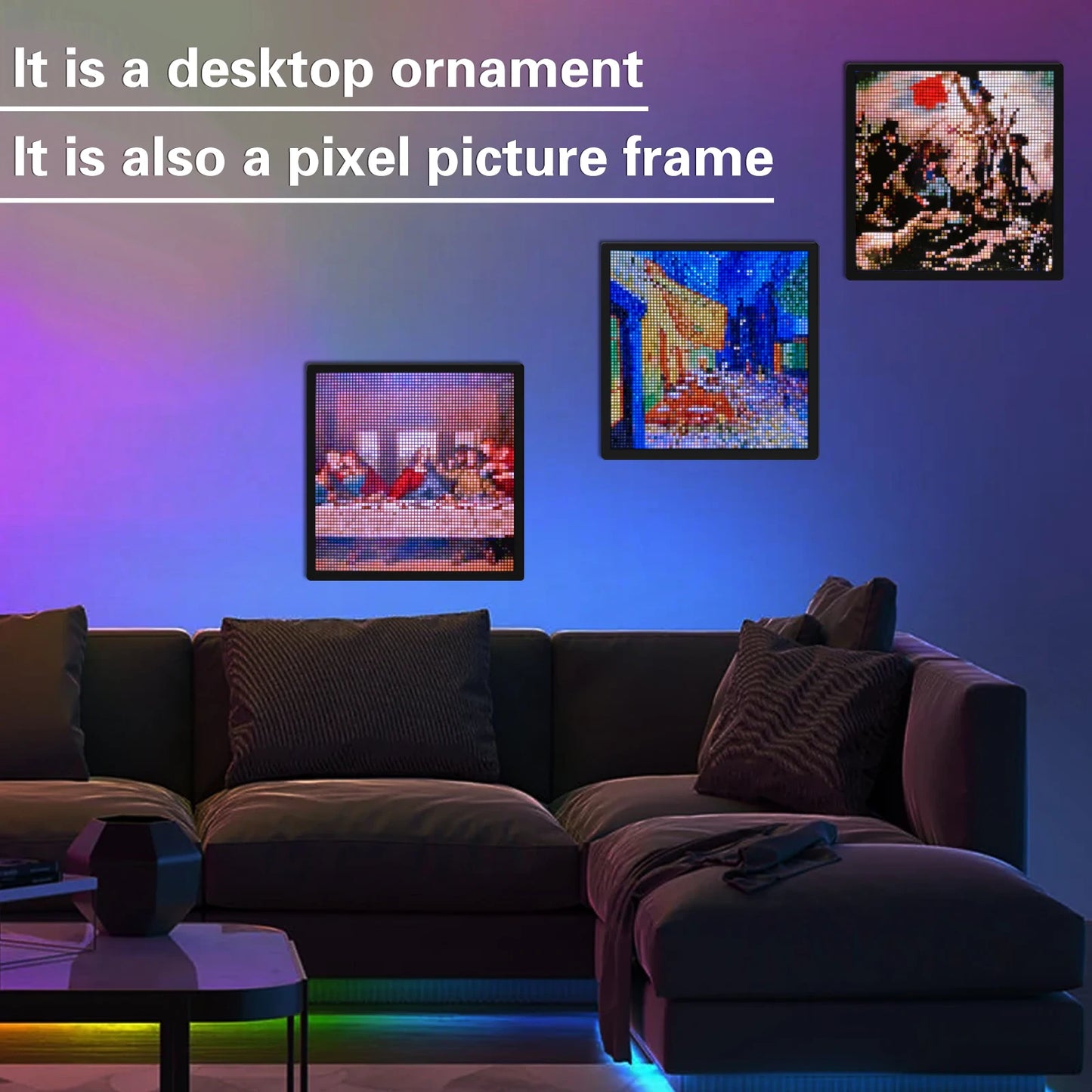 Programmable LED Pixel Display 64x64 RGB Matrix Panel