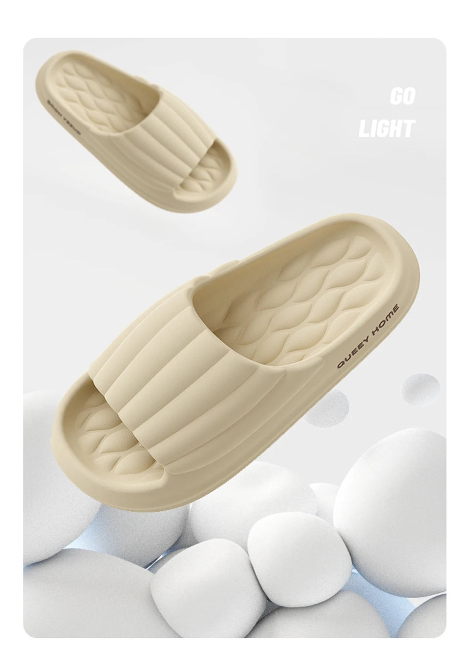 Stylish Women's Thick Sole Slippers | Cloud-Like Comfort