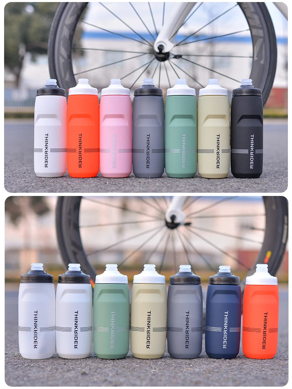 Large Capacity Bicycle Water Bottle | Portable Cycling Hydration