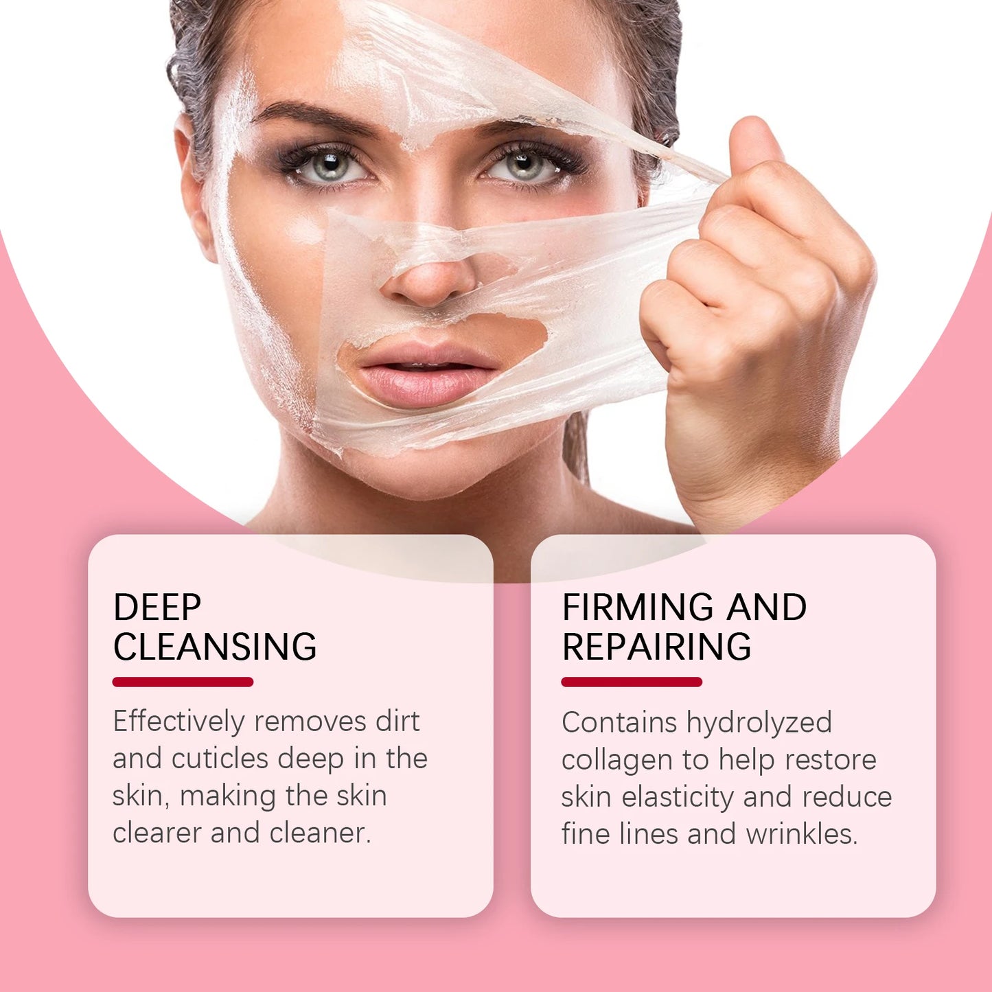Collagen Peel Off Mask | Hydrating Anti-Aging Skincare Treatment