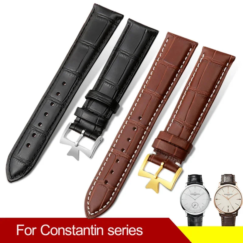 Premium Leather Watch Band Replacement Straps for Classic Watches