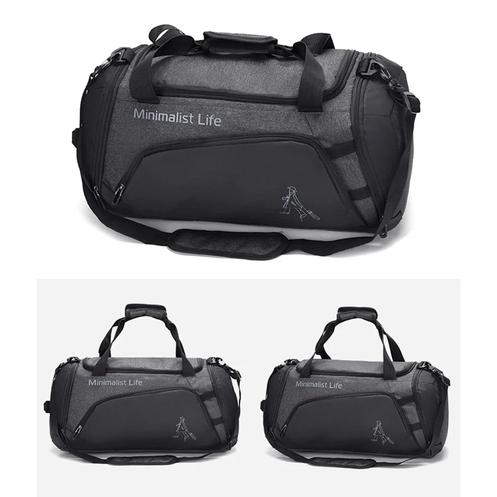 Waterproof Nylon Gym Bag | Perfect for Fitness & Travel