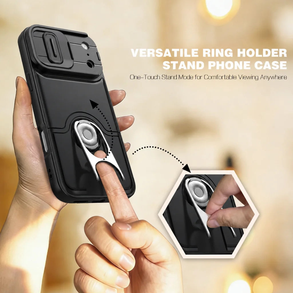 Slide Lens Cover for iPhone 17 Pro Max | Fall Protection Case