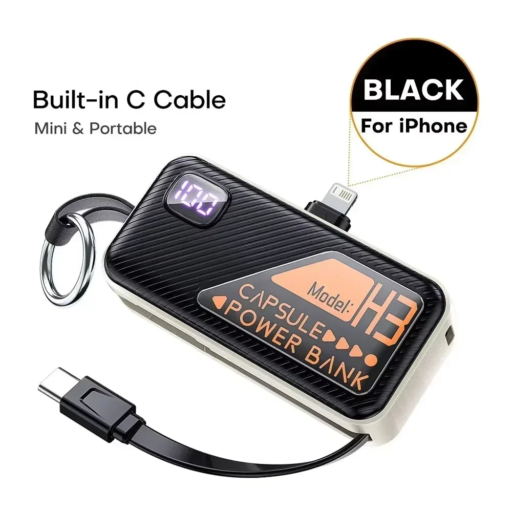 20000mAh Mini Power Bank with PD20W Fast Charging & Digital Display