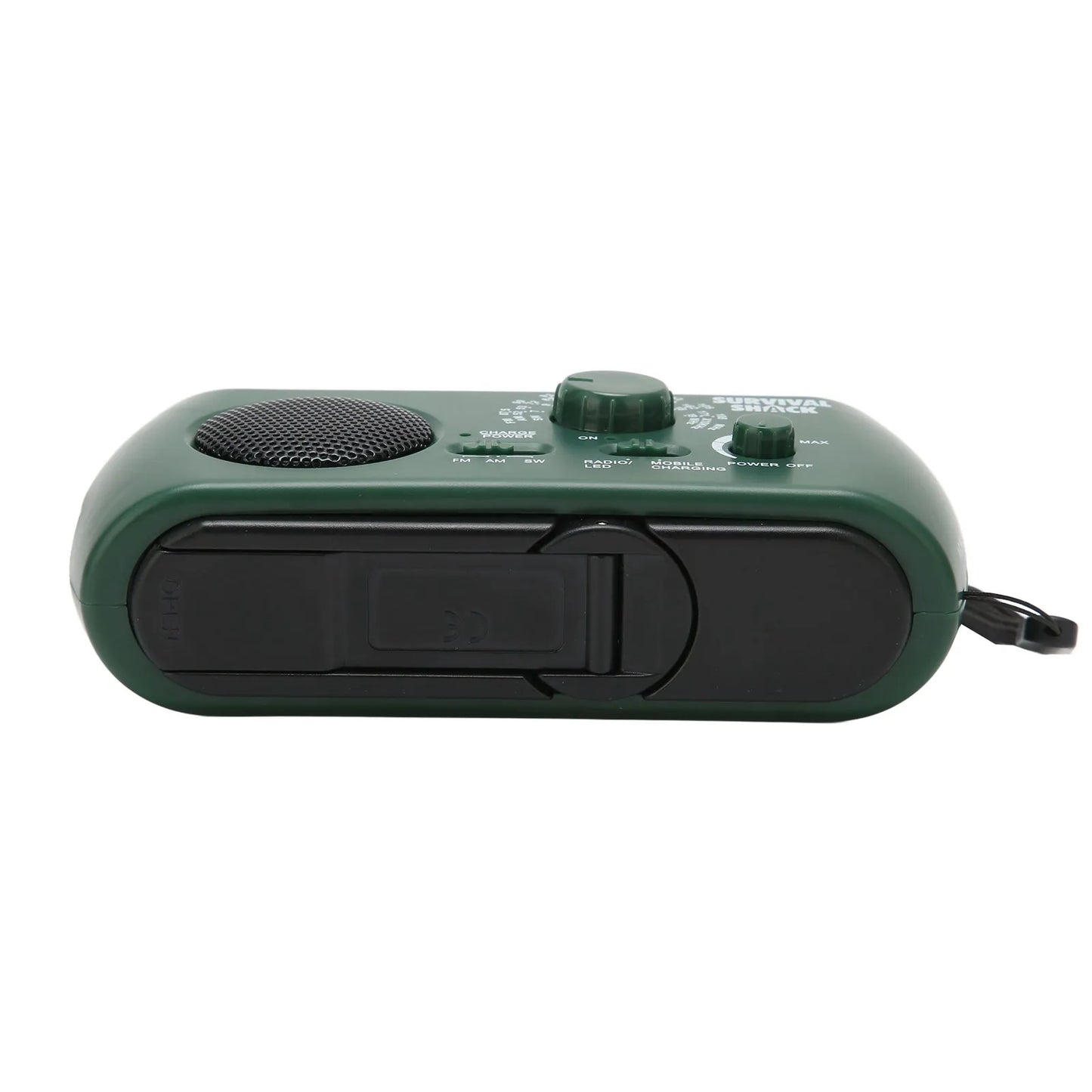 Portable Hand Crank Weather Radio with LED Torch | Multi-Band