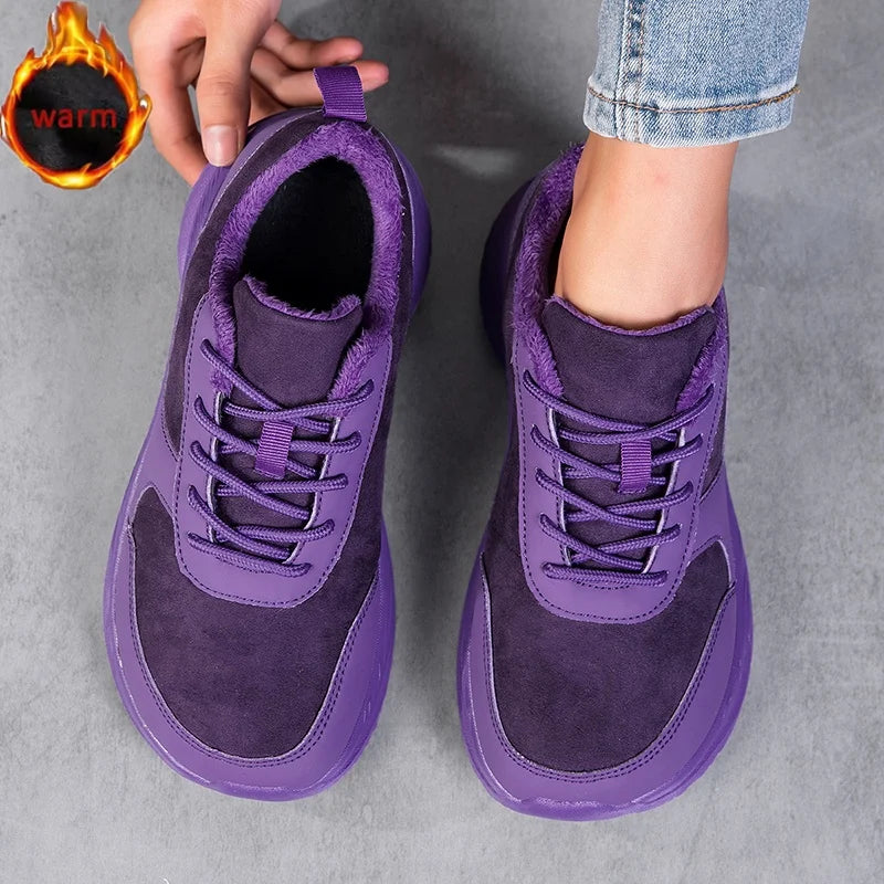 Winter Barefoot Men's Sneakers | Comfortable Non-Slip Casual Shoes