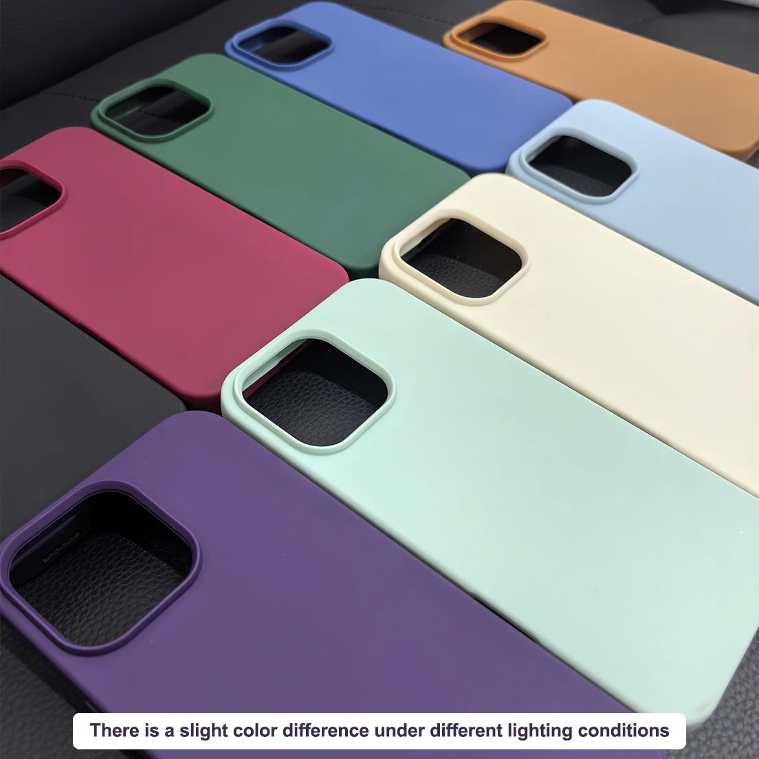 Luxury Liquid Silicone Phone Case for iPhone 11-16 Pro Max & Plus
