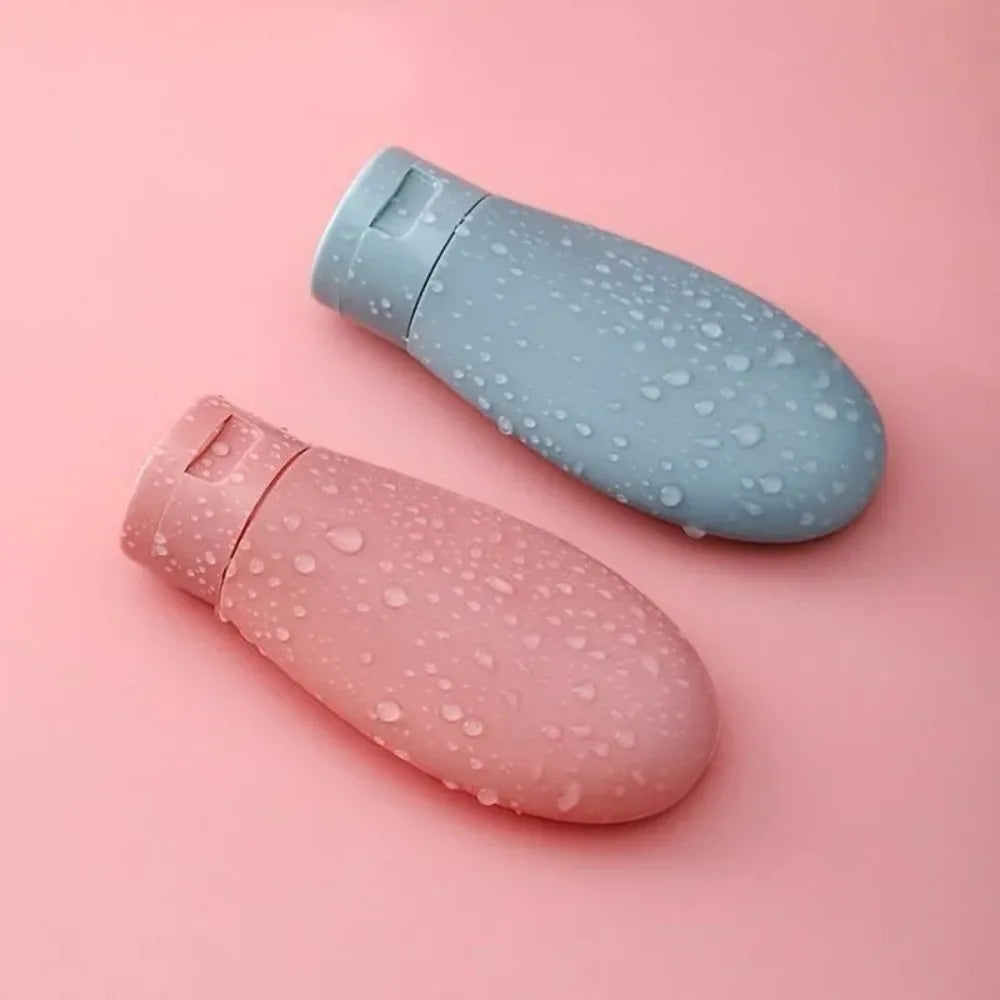 4Pcs 60ml Travel Bottle Set | Refillable Cosmetic Containers