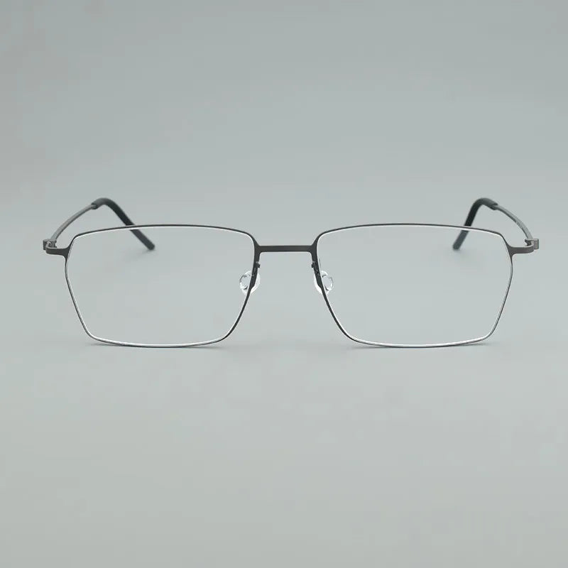 Ultra Light Titanium Eyeglasses | Retro Square Frames for All 2026