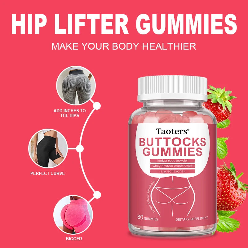 BBL Gummies for Bigger Butt Growth | Enhance & Shape Curves