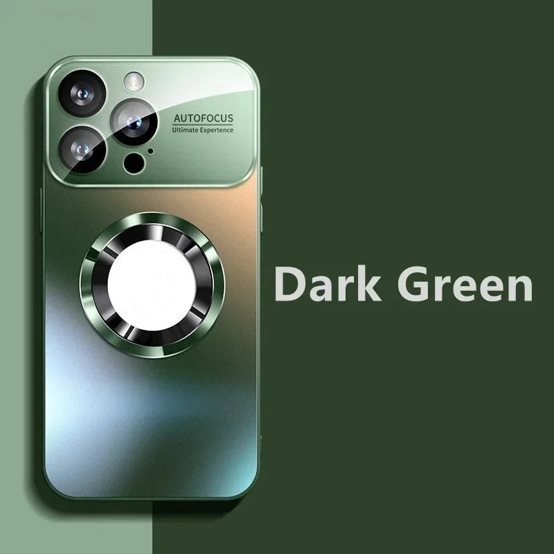 Titanium Metallic Matte Case for iPhone | Premium Camera Protection
