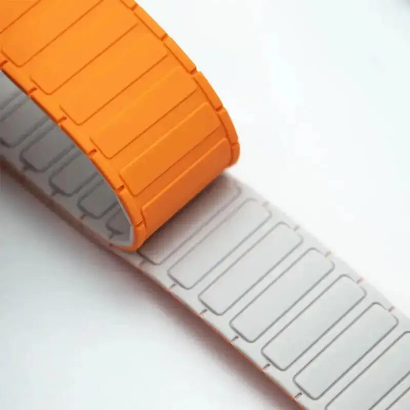 22mm Magnetic Silicone Strap | Versatile Sports Band Bracelet