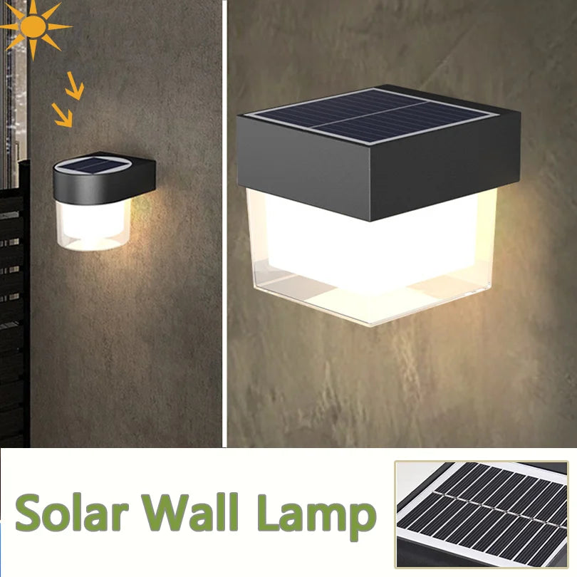 LED Solar Wall Light | Eco-Friendly Outdoor Lighting Solution