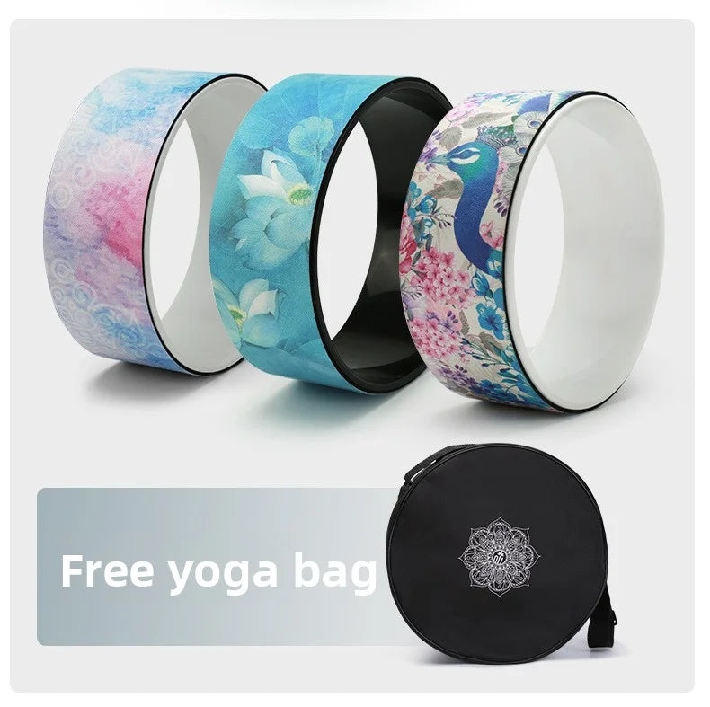 Rueda de Yoga Ecológica para Principiantes | Herramienta para Estirar la Espalda