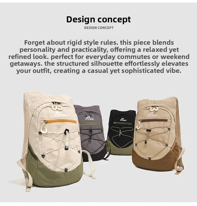 Lightweight Waterproof Unisex Backpack for Hiking and Travel