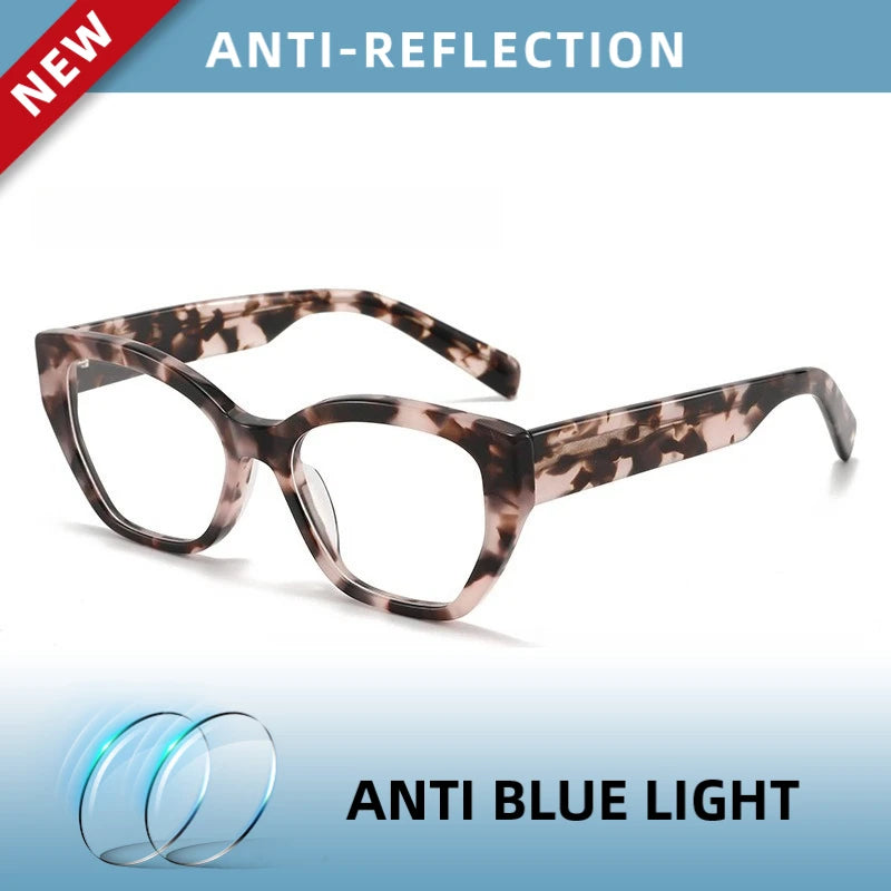 Stylish Cat Eye Reading Glasses | Anti-Blue Light Eyewear