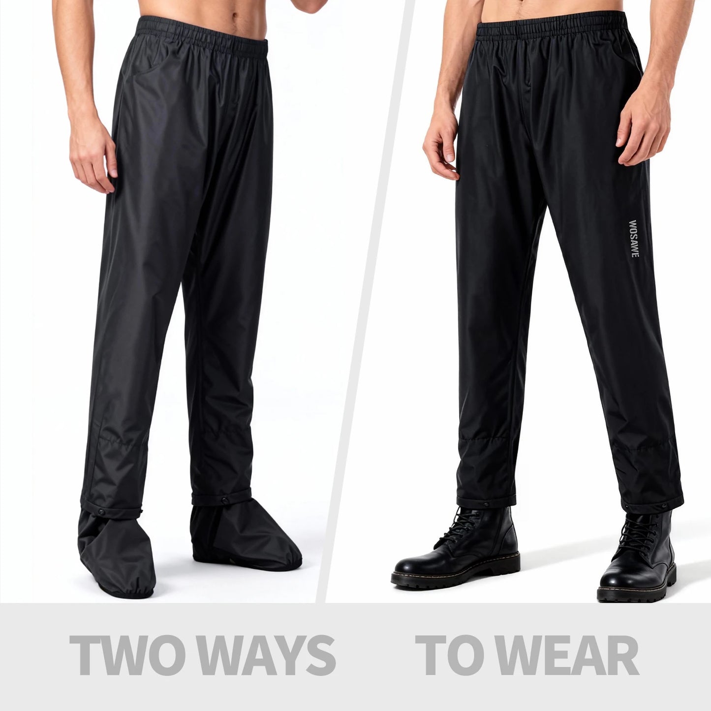Pantalones de Exterior Impermeables Transpirables | Ideales para Senderismo y Ciclismo