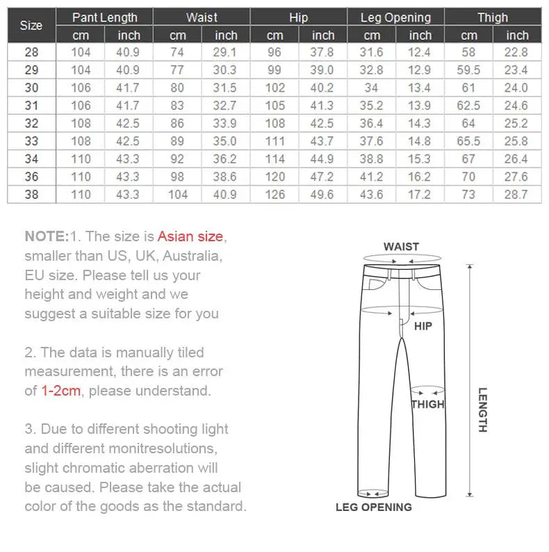 Men's Tapered Fit Selvedge Denim Jeans | Versatile Cotton Pants