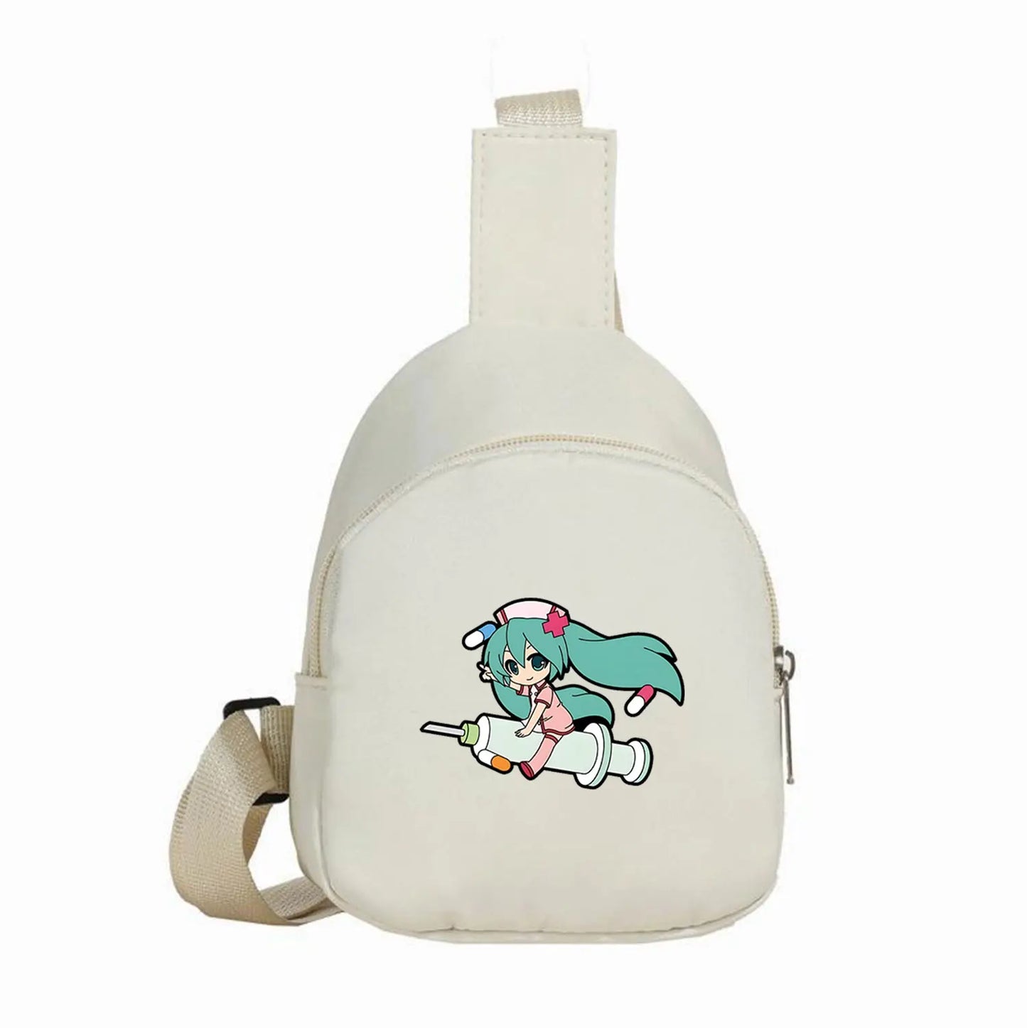 Chibi Anime Fan Gift Chest Bag | Stylish Cosplay Waist Pack