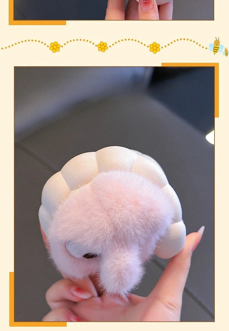 Children's Winter Cotton Slippers | Warm Rabbit Ear Indoor Shoes
