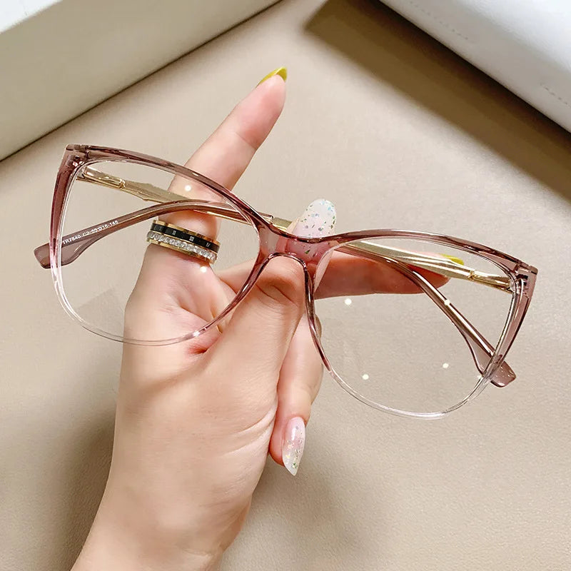 Fashionable Women’s Photochromic Prescription Glasses | Anti-Blue Ray Eyewear