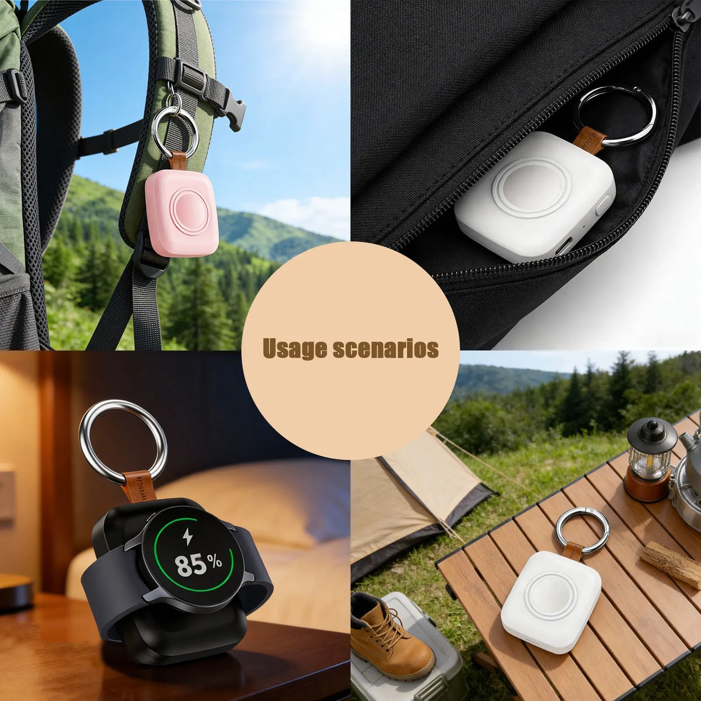 Portable Magnetic Wireless Fast Charger for Galaxy Watches