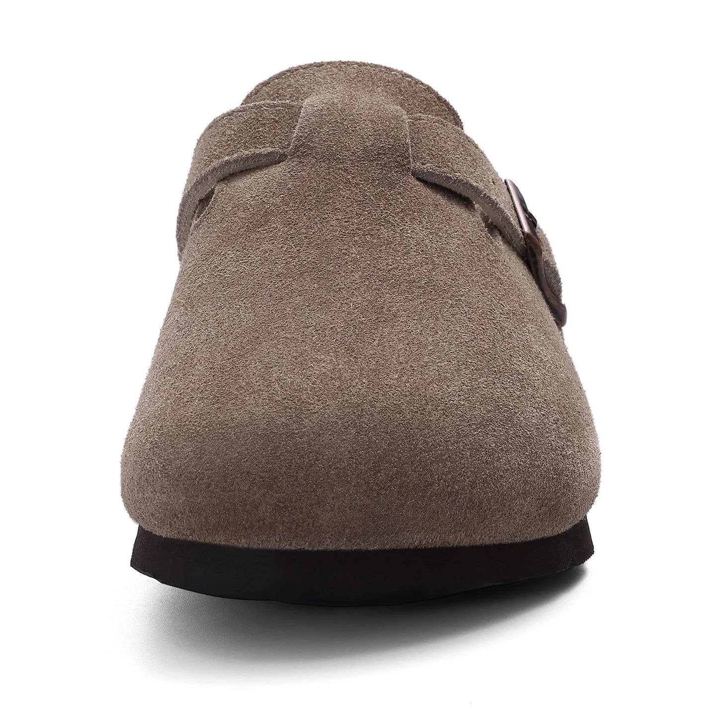 Comfortable Suede Clogs with Arch Support for All-Day Wear