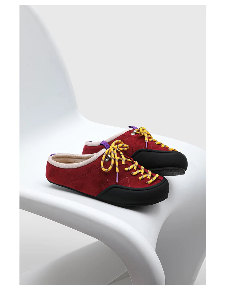 Men's Suede Sandals | Retro Stylish Slingback Walking Shoes