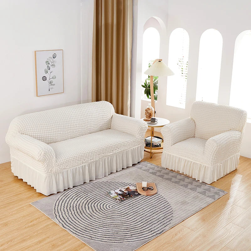Universal Elastic Sofa Cover | All-Season Shield for Your Couch