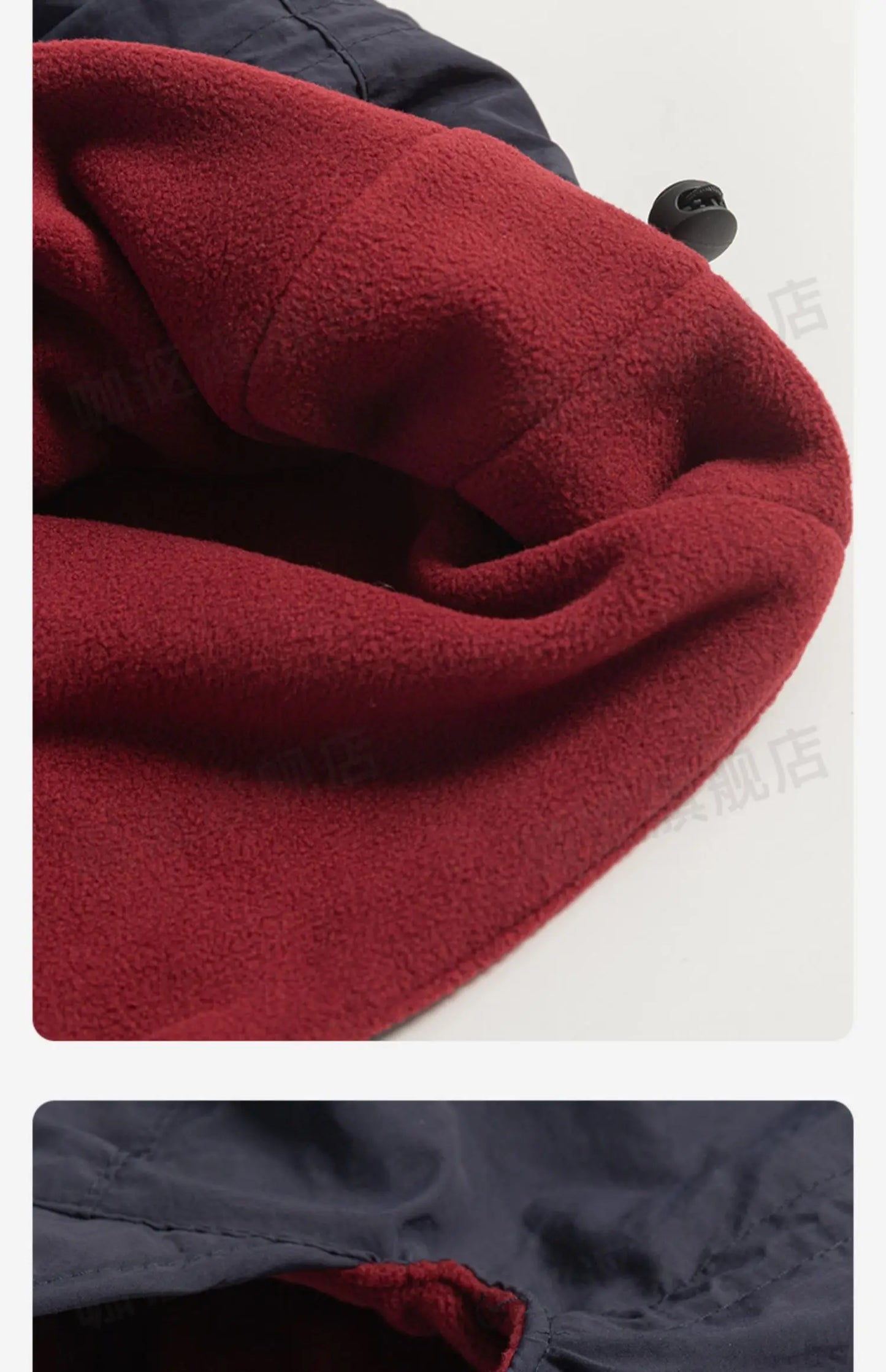 Unisex Outdoor Cold-Proof Fleece Face Mask & Ear Bomber Cap