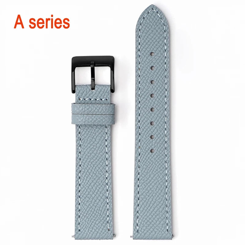 Calfskin Leather Watch Strap | Quick Release, Handmade Design