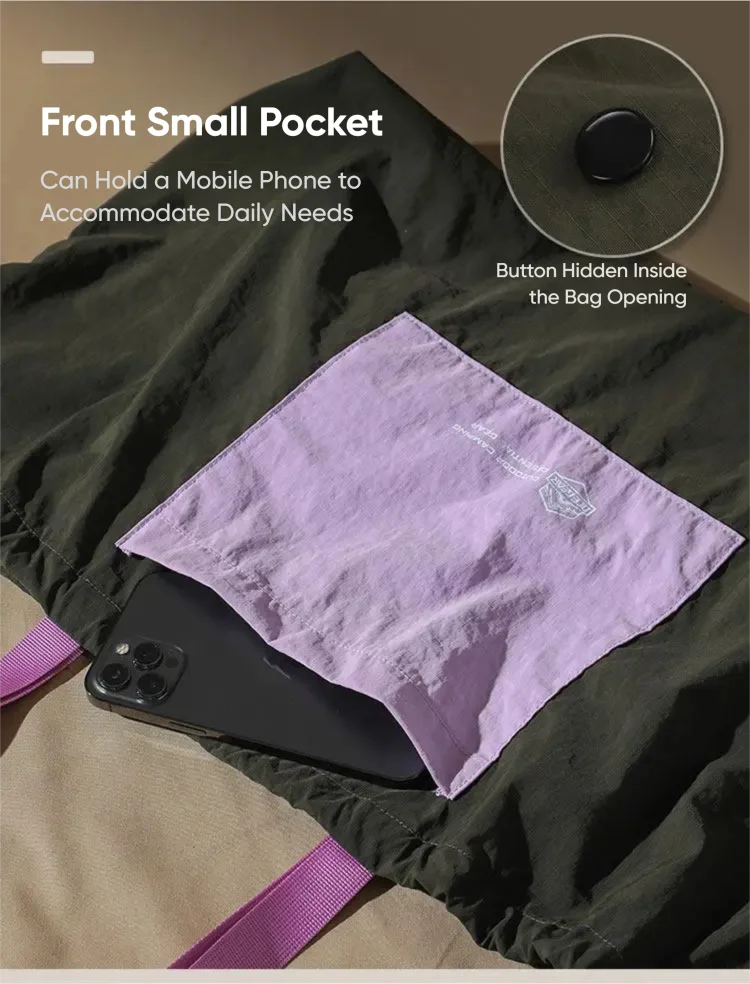32L Large Capacity Foldable Tote Bag | Ultralight Waterproof Design