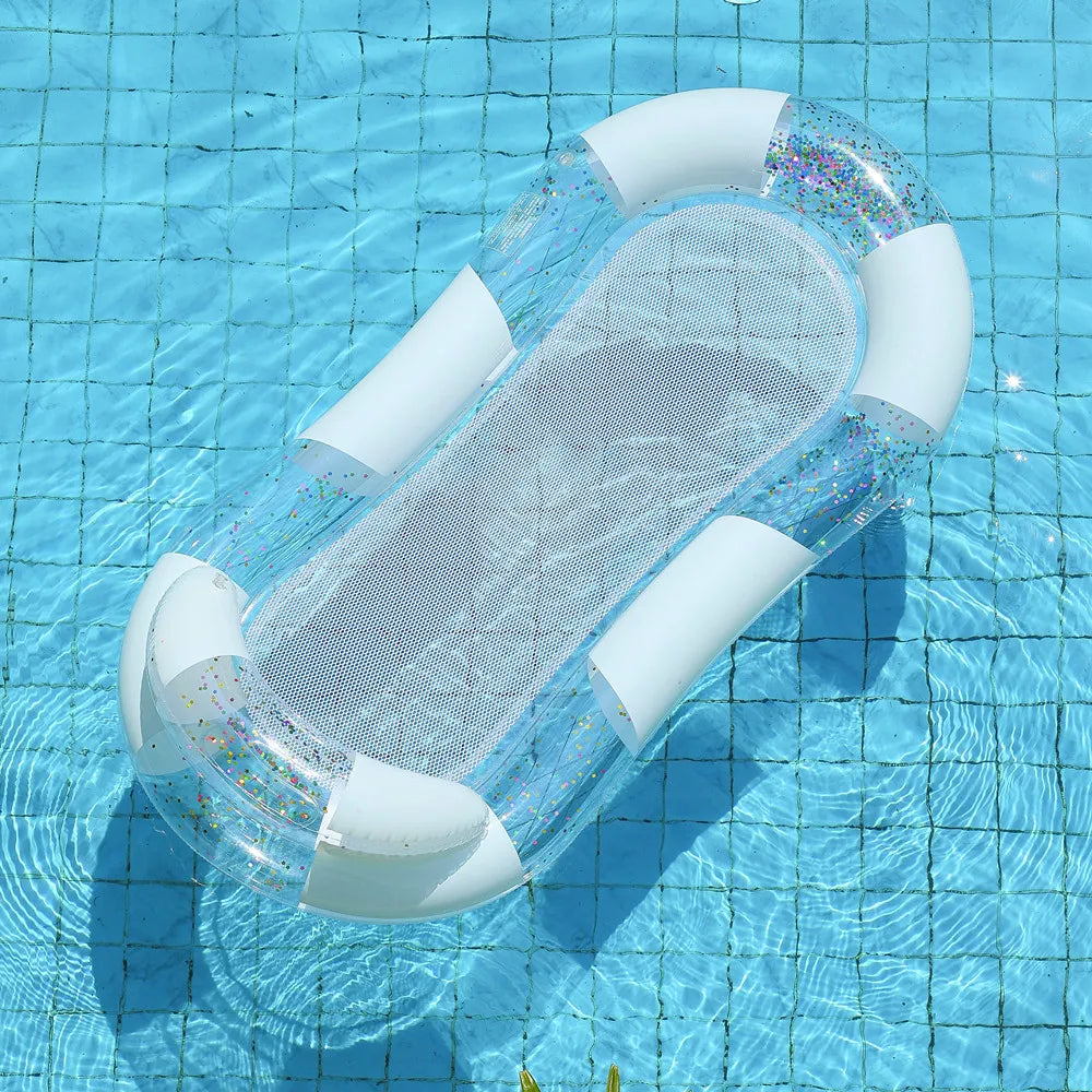 Minimalist Swim Ring Float | Stylish Pool Lounger for Relaxation