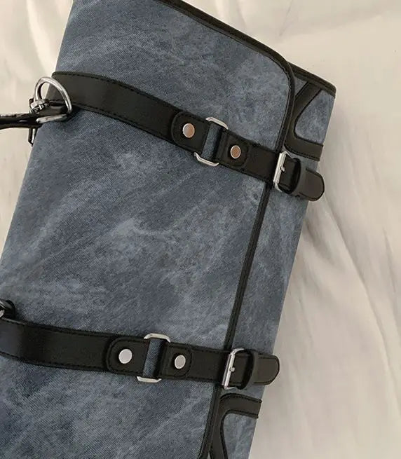 Chic Women's Preppy Backpack | Trendy Leather Handle Schoolbag