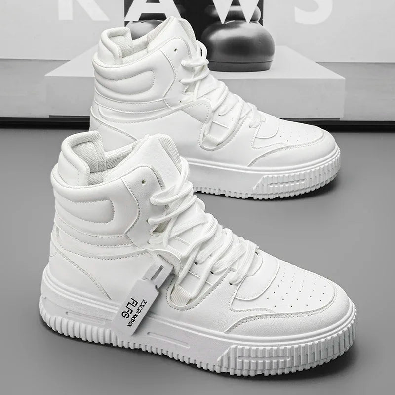 Men's Casual High-Top Sneakers | Stylish & Versatile Footwear