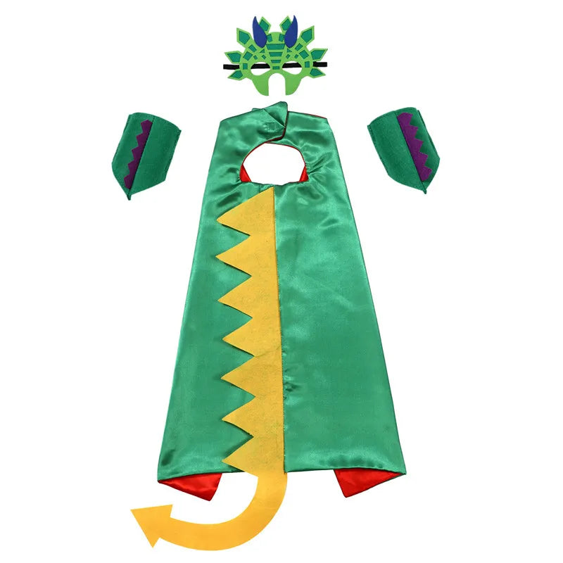 Kids Dinosaur Cape Costume Set | Fun Dress Up for Parties