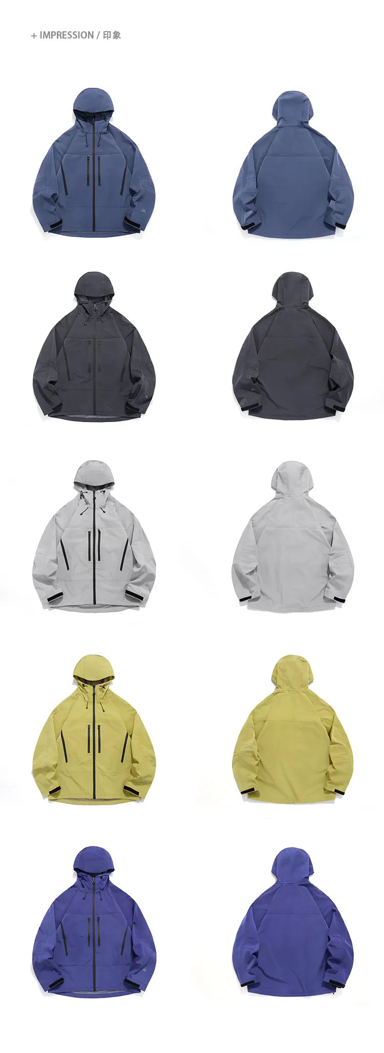 Premium Waterproof Multi-Pocket Utility Mountain Jacket for All Seasons