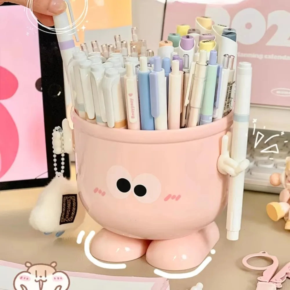 Cute Pencil Holder Rack | Creative Desk Organizer for Students