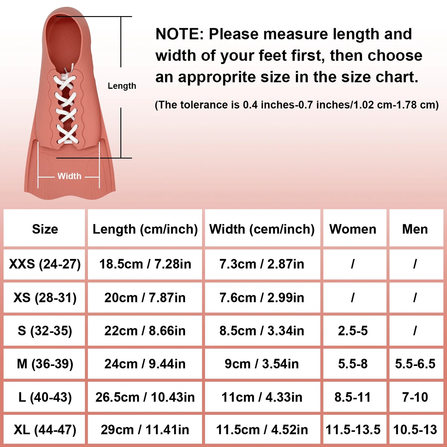 Adjustable Short Snorkeling Fins | Anti-Slip Swimming Equipment