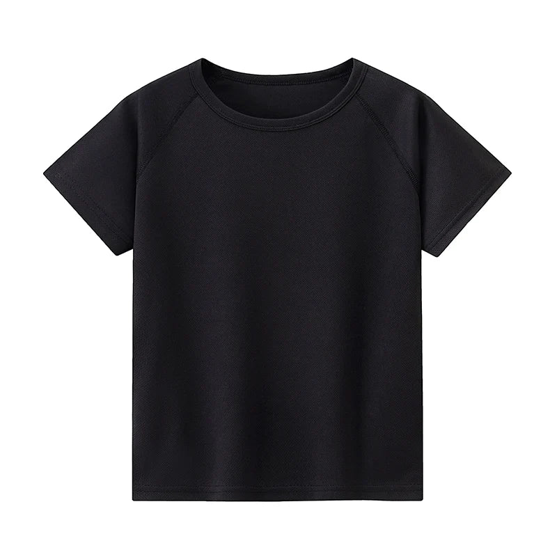 Comfortable Multi-Size Sports T-Shirts for Kids & Teens