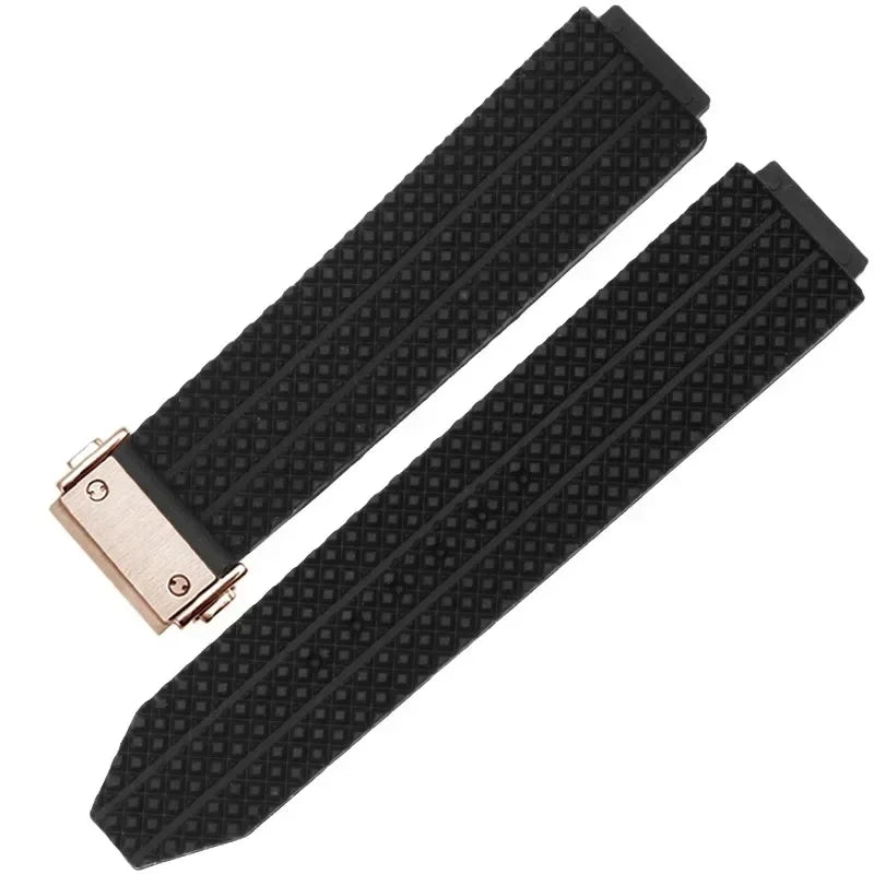 Waterproof Silicone Watch Band | Durable Men's Watch Strap