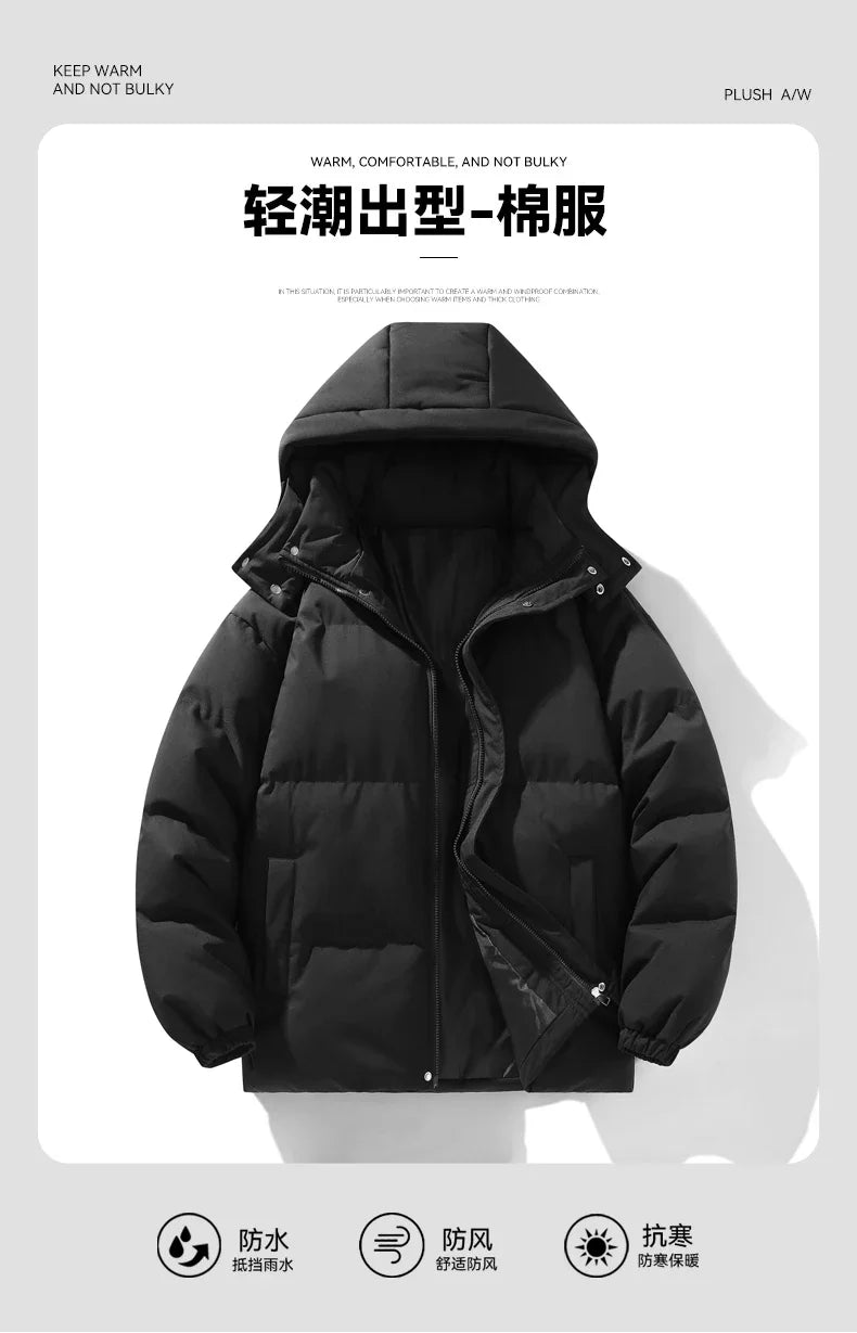 Hooded Outdoor Parka Coat | Warm Waterproof Casual Wear