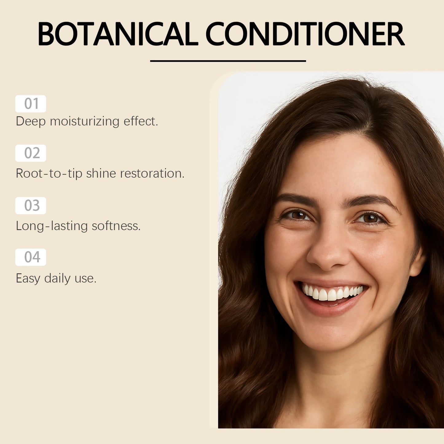 Nourishing & Smoothing Conditioner | Daily Hydrating Hair Care